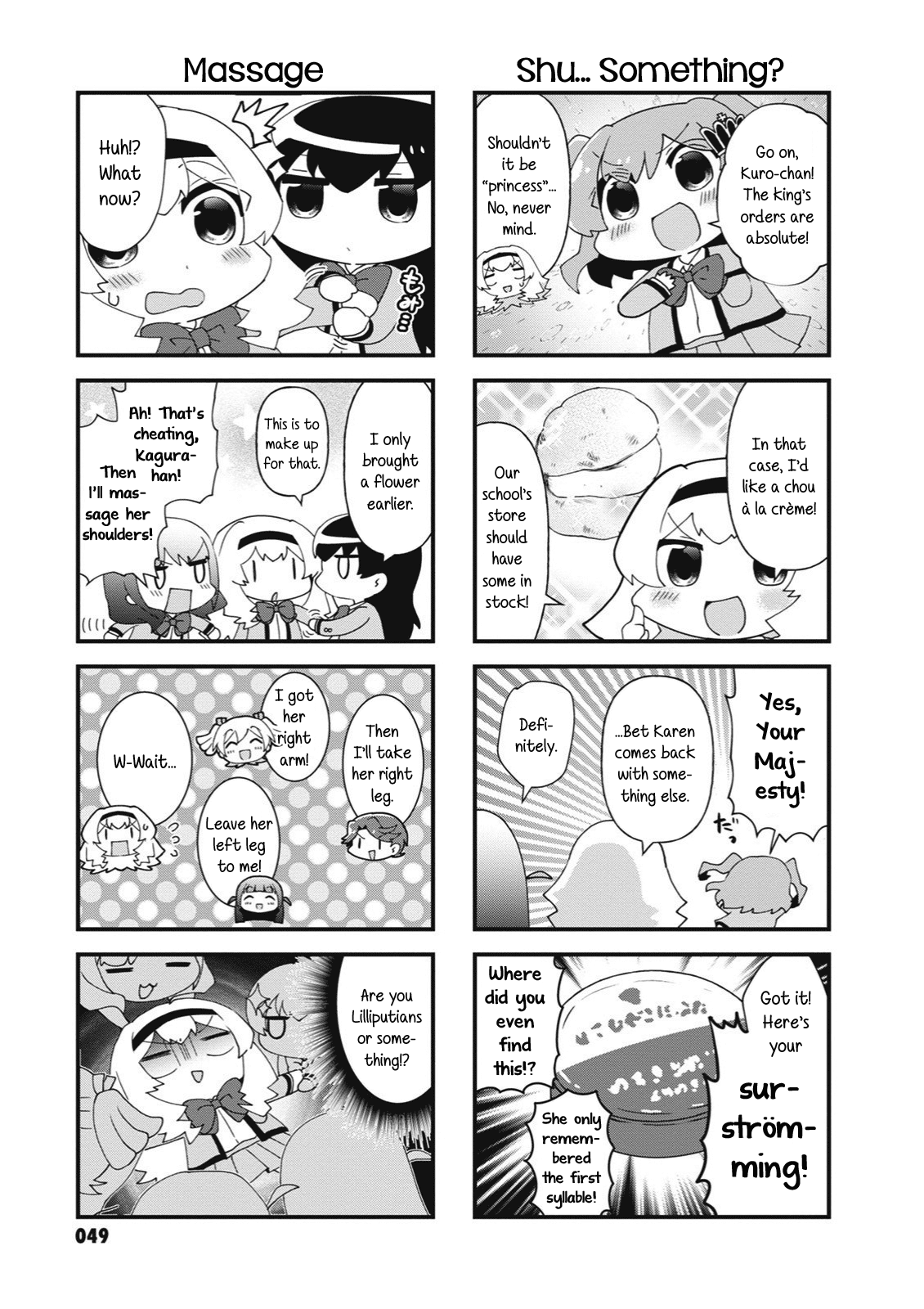 4-Koma Starlight - Chapter 21: Wordplay And Xxx Cafes