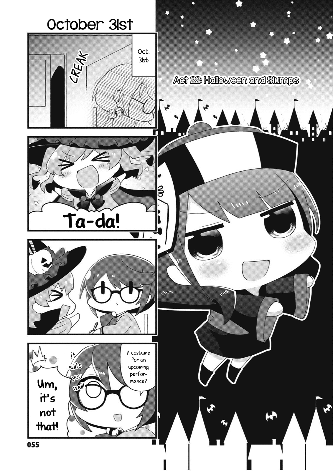 4-Koma Starlight - Chapter 22: Halloween And Slumps