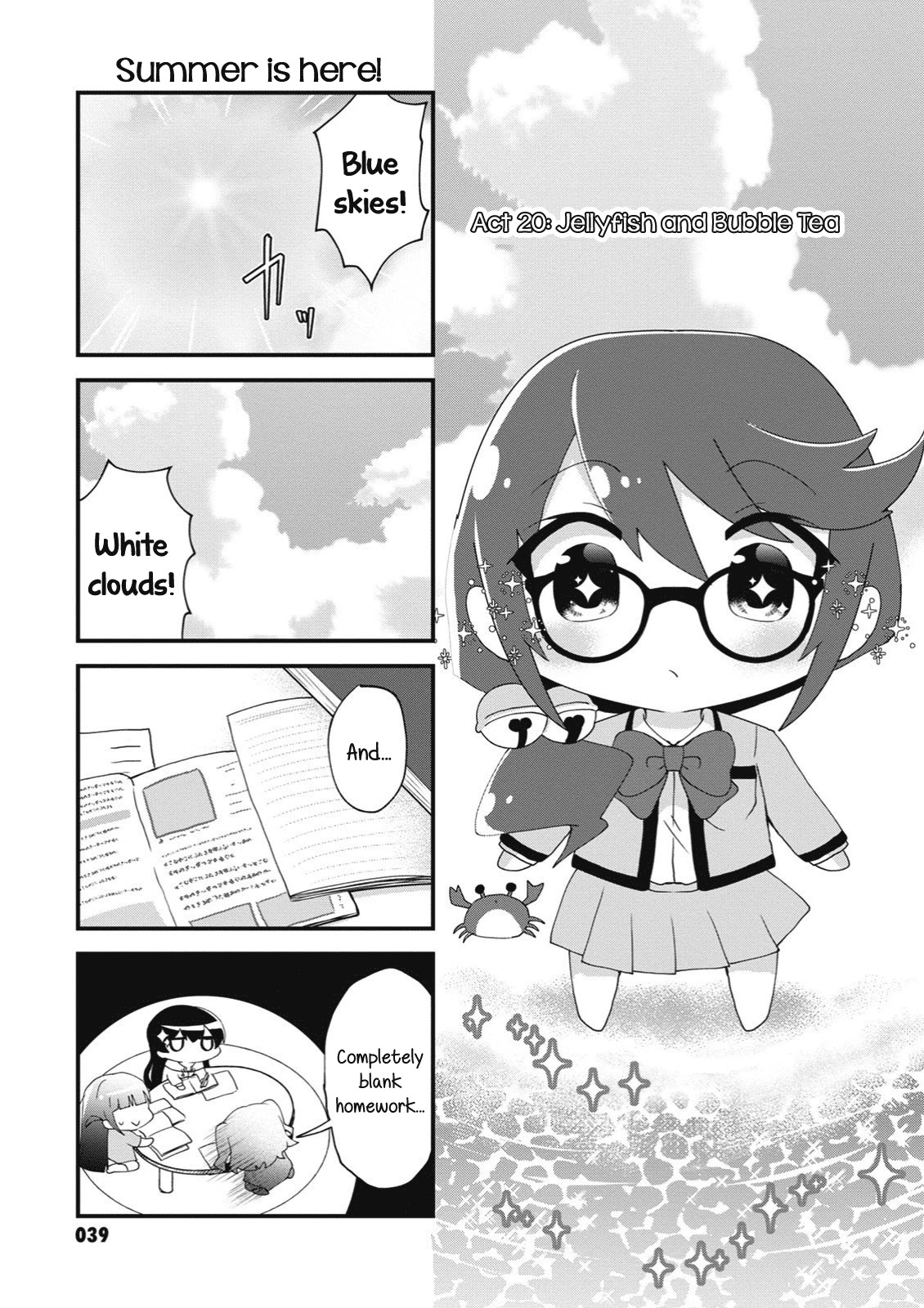 4-Koma Starlight - Chapter 20: Jellyfish And Bubble Tea