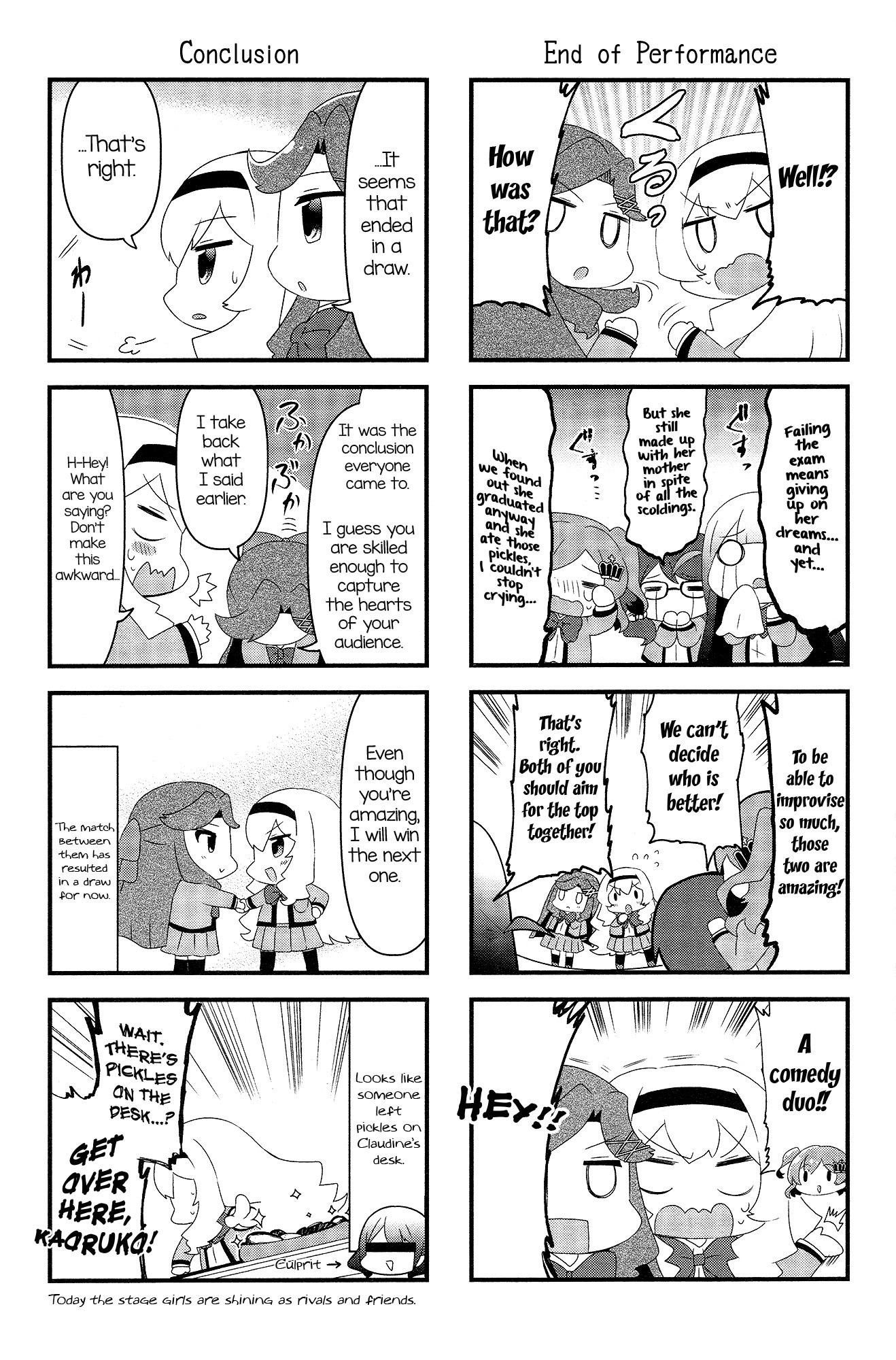 4-Koma Starlight - Chapter 4: Friends? No, Rivals!