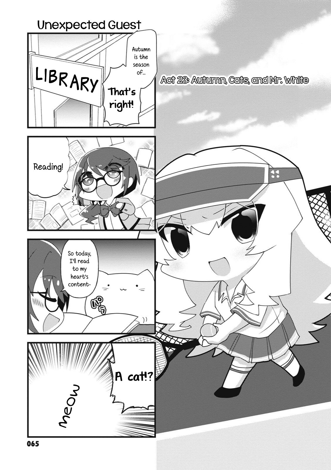 4-Koma Starlight - Chapter 23: Autumn, Cats, And Mr. White