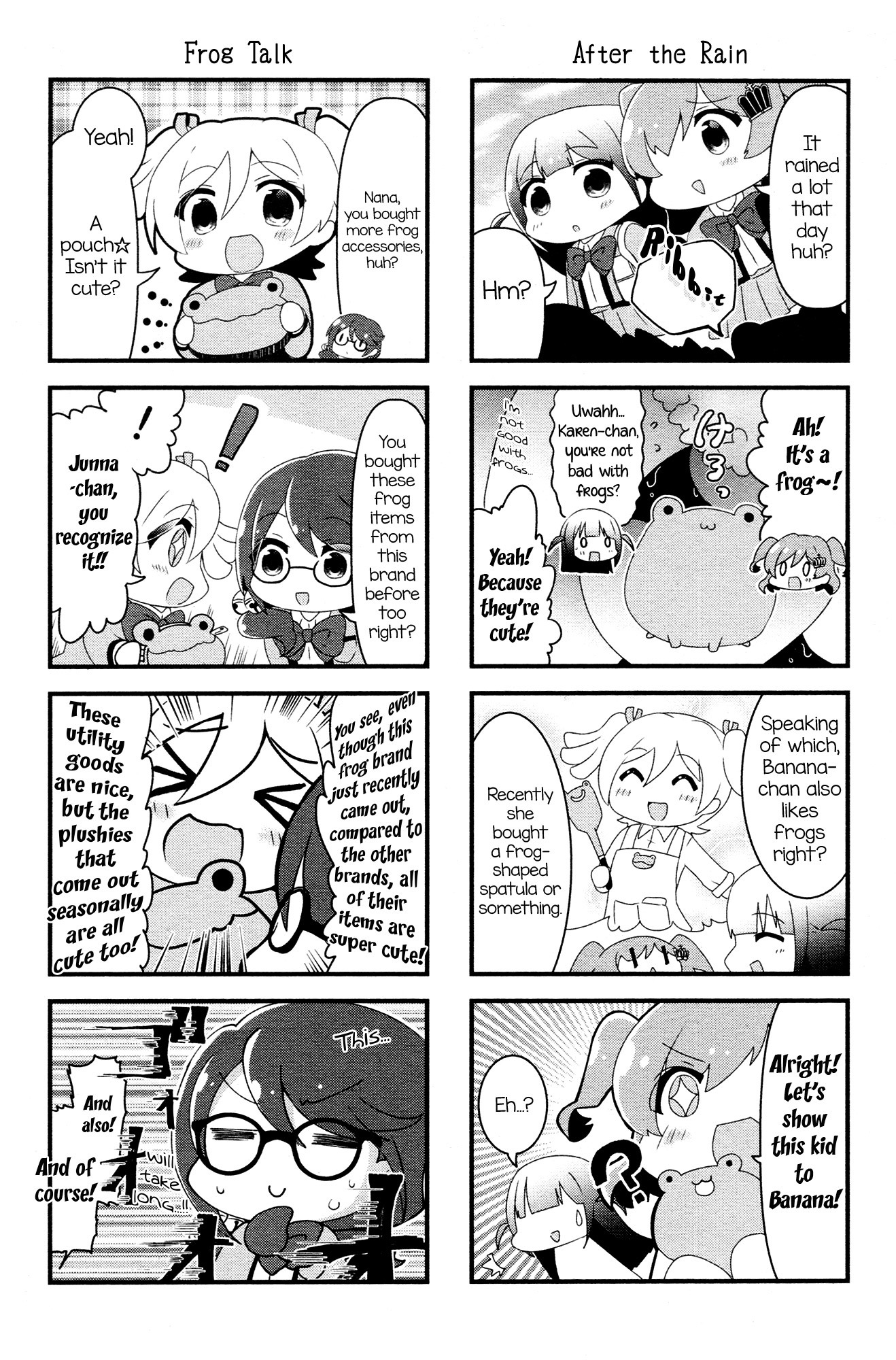 4-Koma Starlight - Chapter 6: Teru Teru Bouzu And Frog-San