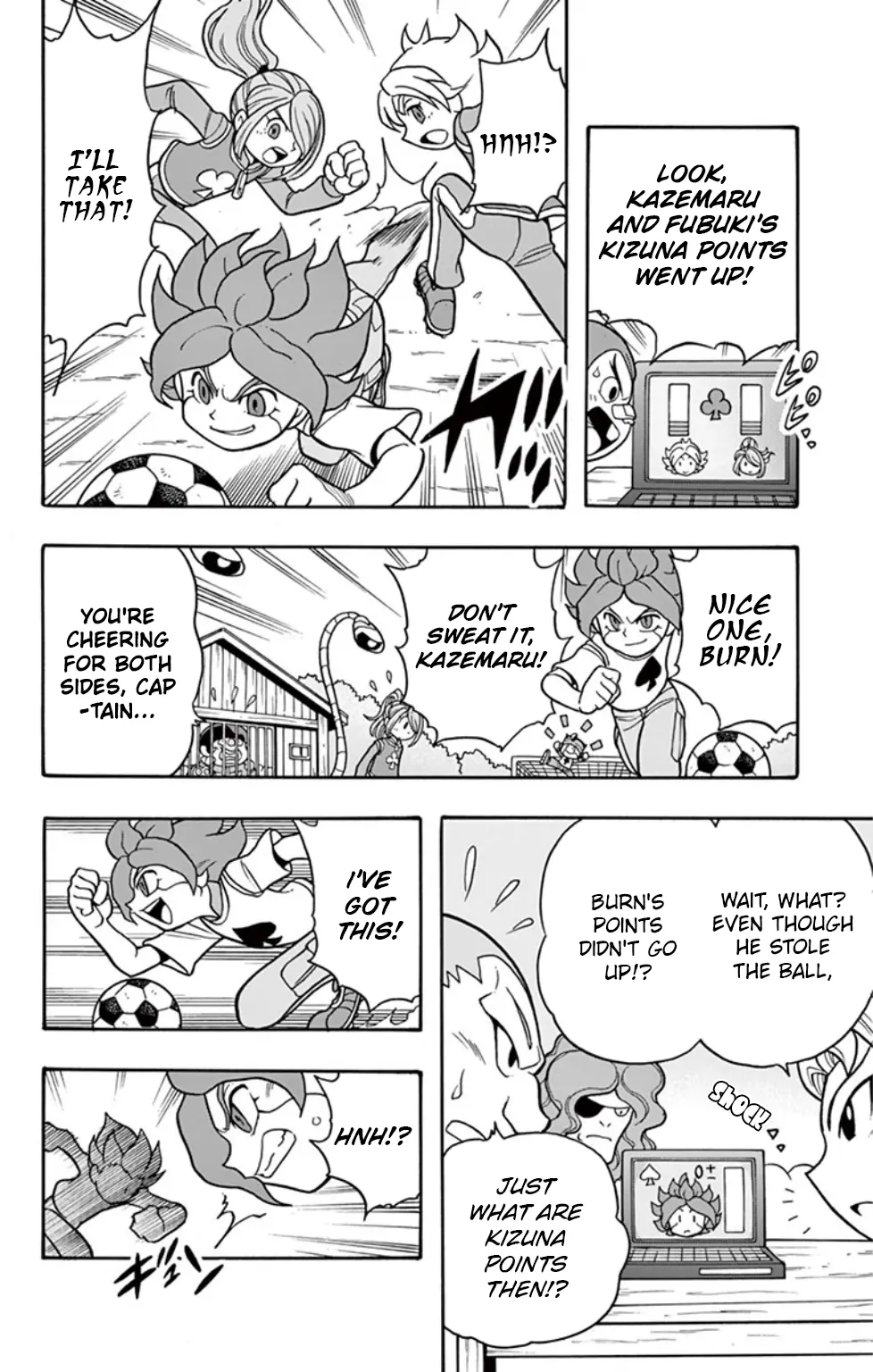 Inazuma Eleven: Baku Gaidenshuu - Vol.2 Chapter 10: Kizuna Showdown