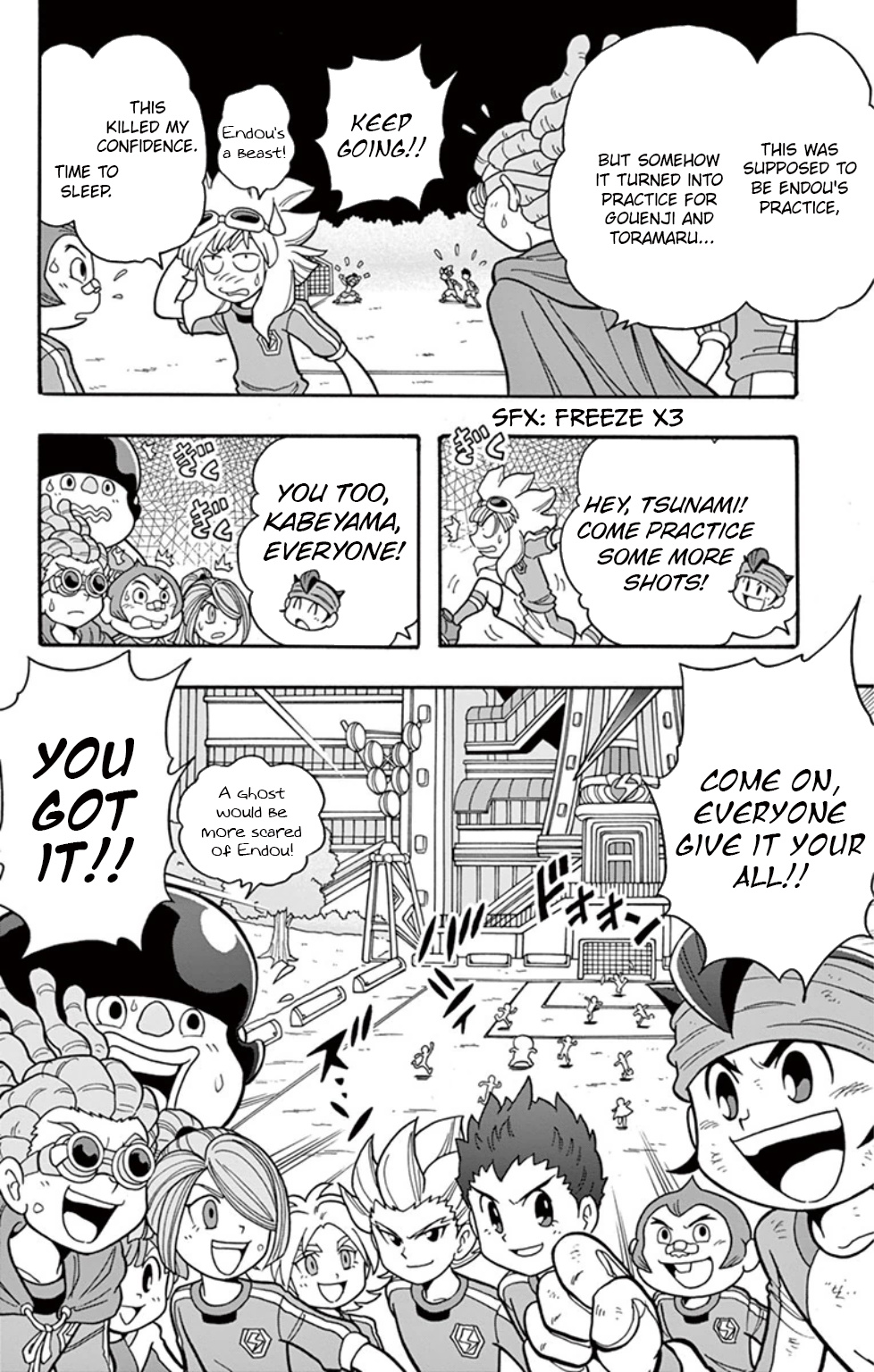 Inazuma Eleven: Baku Gaidenshuu - Vol.1 Chapter 5: The Fated Battle Looms!