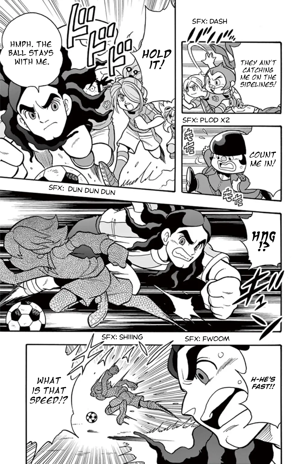 Inazuma Eleven: Baku Gaidenshuu - Vol.1 Chapter 8: Challenge To The World