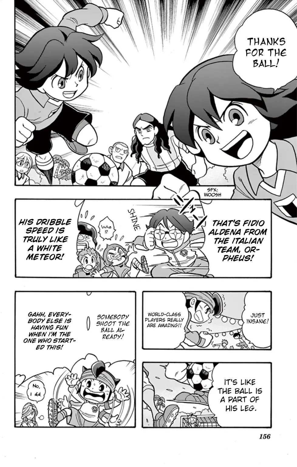 Inazuma Eleven: Baku Gaidenshuu - Vol.1 Chapter 8: Challenge To The World