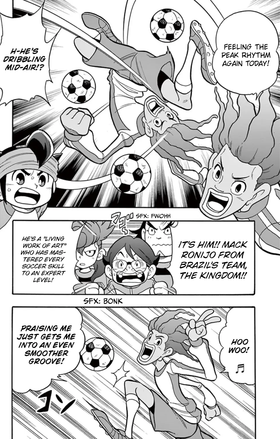 Inazuma Eleven: Baku Gaidenshuu - Vol.1 Chapter 8: Challenge To The World