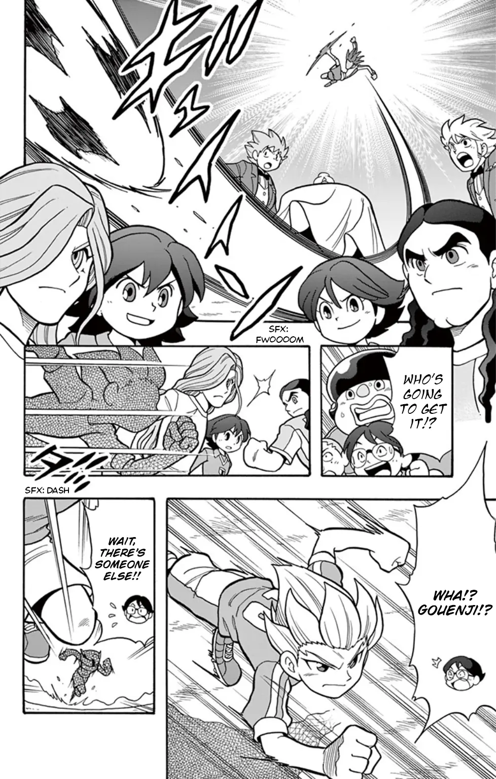 Inazuma Eleven: Baku Gaidenshuu - Vol.1 Chapter 8: Challenge To The World