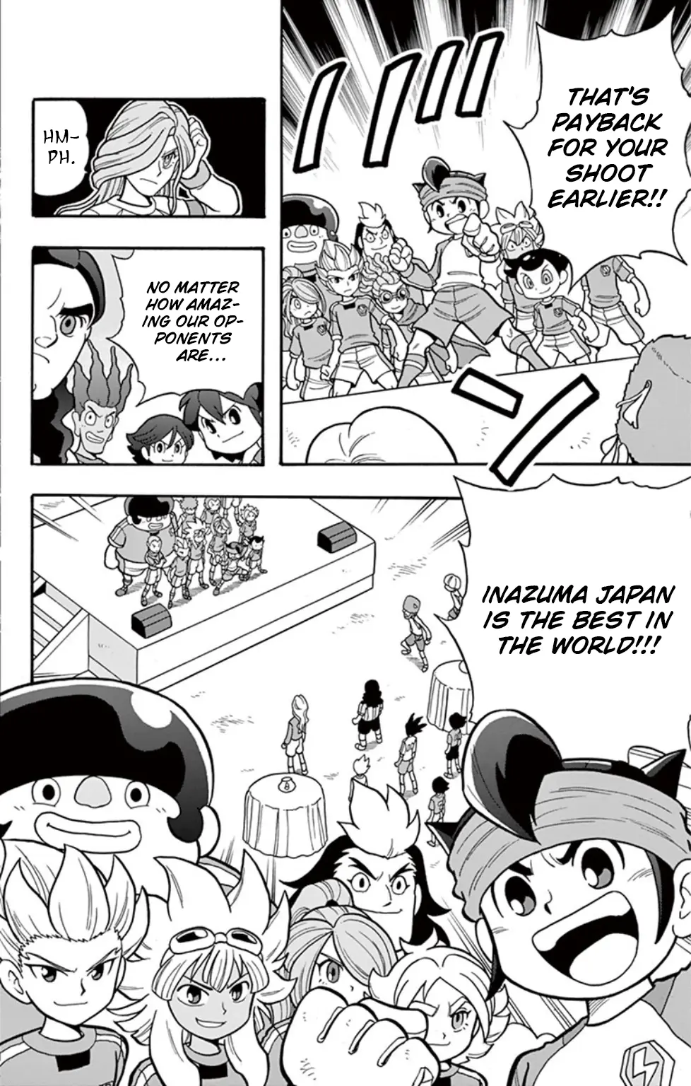 Inazuma Eleven: Baku Gaidenshuu - Vol.1 Chapter 8: Challenge To The World