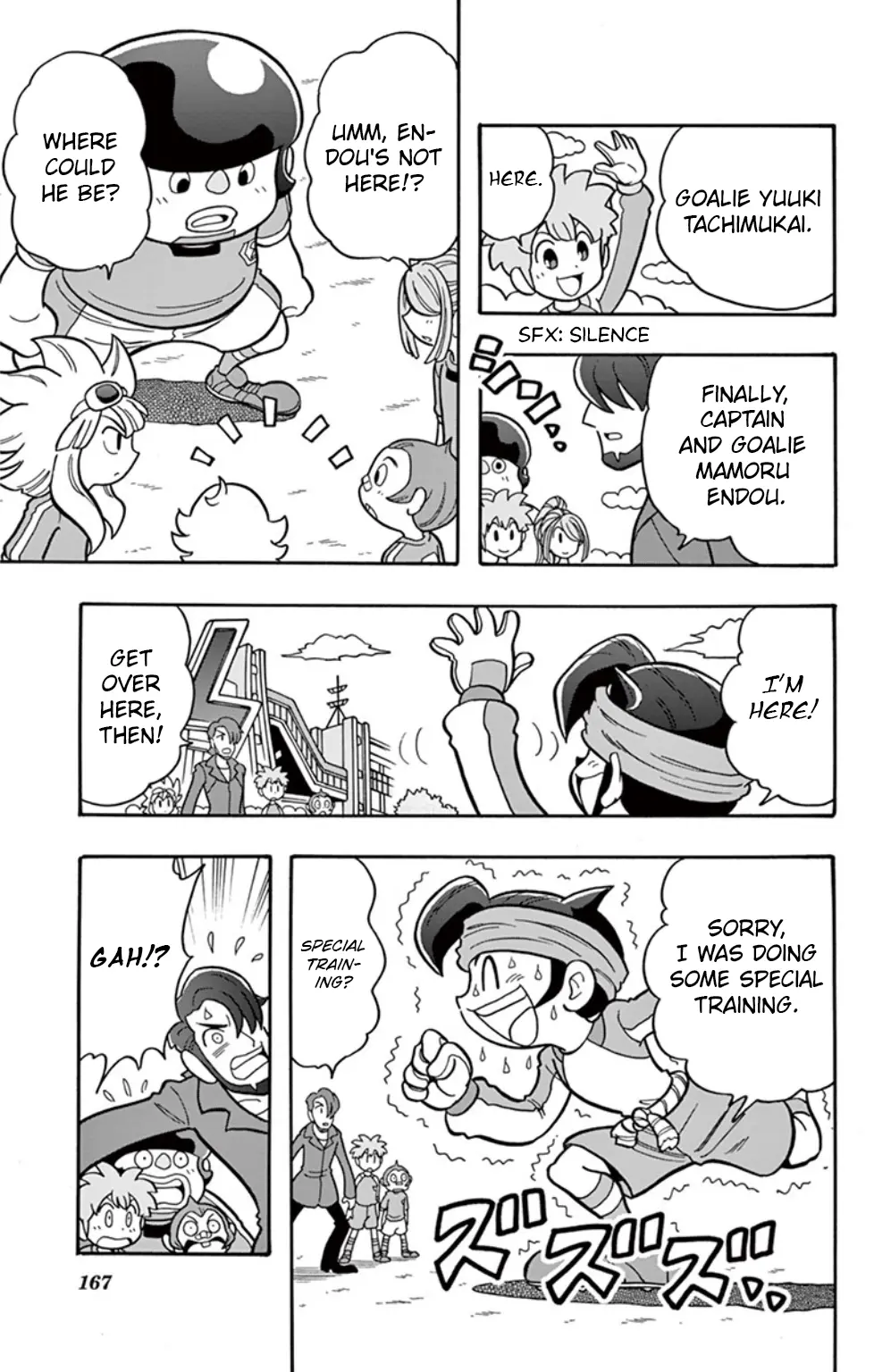 Inazuma Eleven: Baku Gaidenshuu - Vol.1 Chapter 8: Challenge To The World