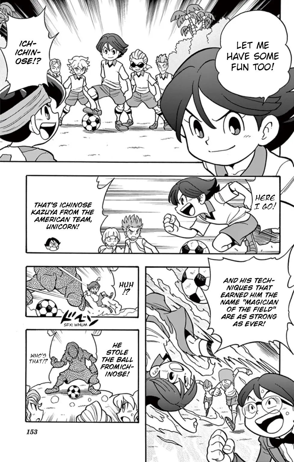 Inazuma Eleven: Baku Gaidenshuu - Vol.1 Chapter 8: Challenge To The World