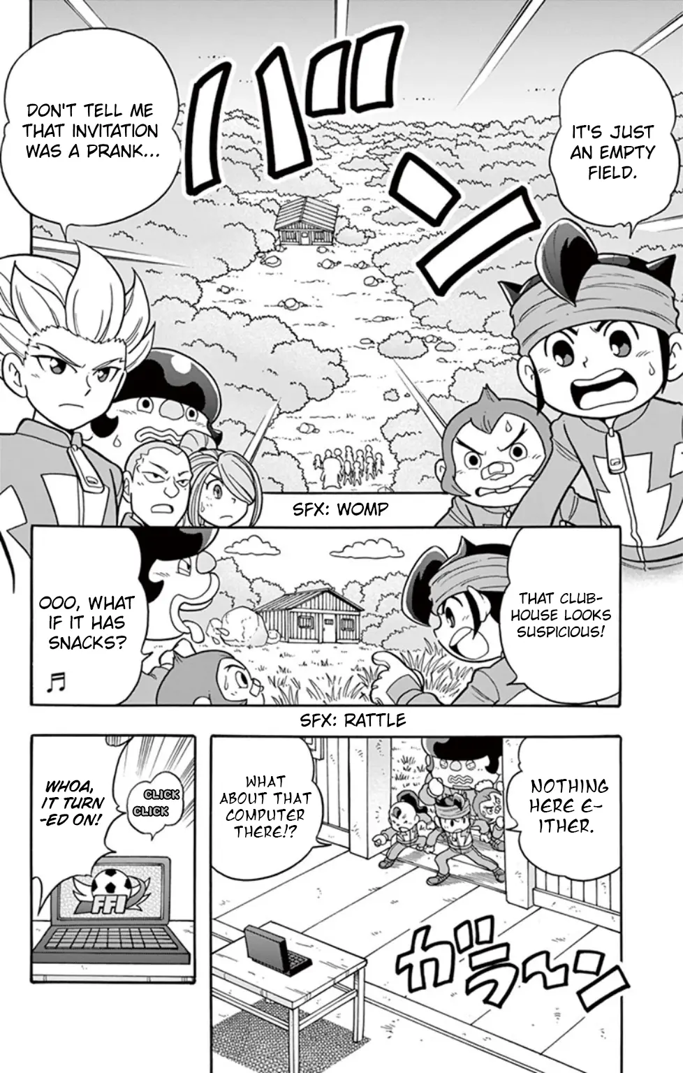 Inazuma Eleven: Baku Gaidenshuu - Vol.2 Chapter 9: Invitation To The Dream Match