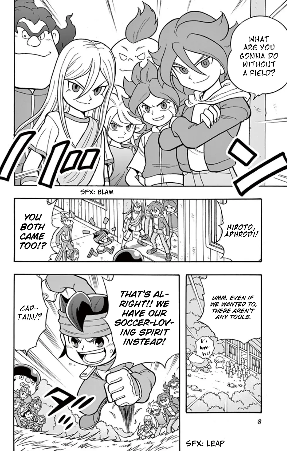 Inazuma Eleven: Baku Gaidenshuu - Vol.2 Chapter 9: Invitation To The Dream Match