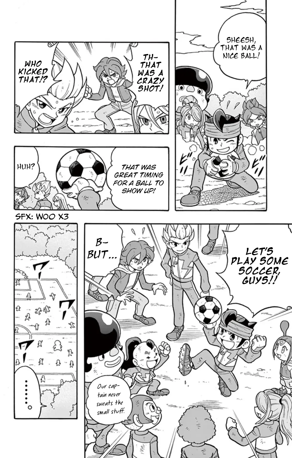 Inazuma Eleven: Baku Gaidenshuu - Vol.2 Chapter 9: Invitation To The Dream Match