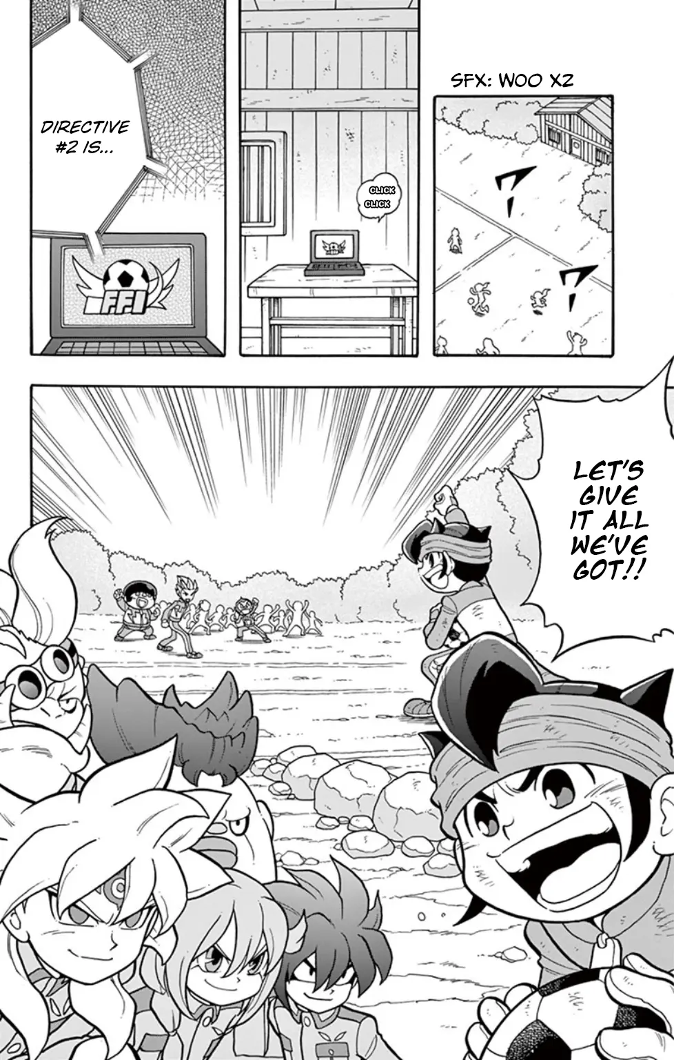 Inazuma Eleven: Baku Gaidenshuu - Vol.2 Chapter 9: Invitation To The Dream Match