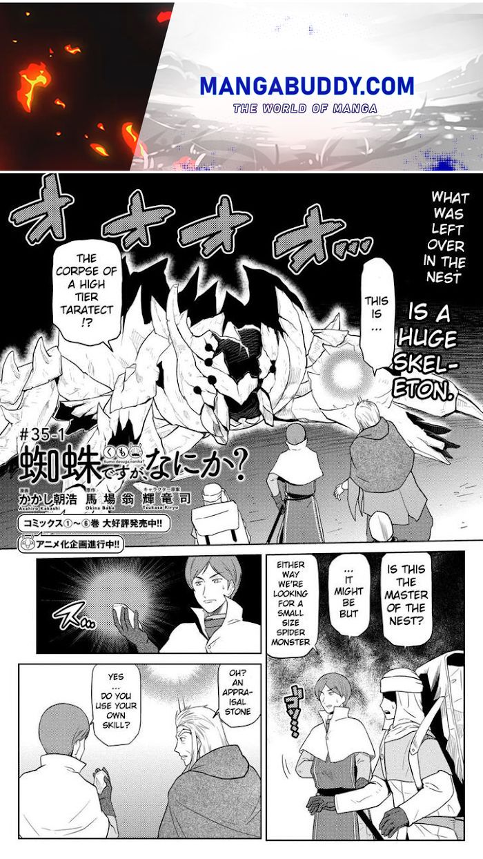 Kumo Desu Ga, Nani Ka? - Chapter 35