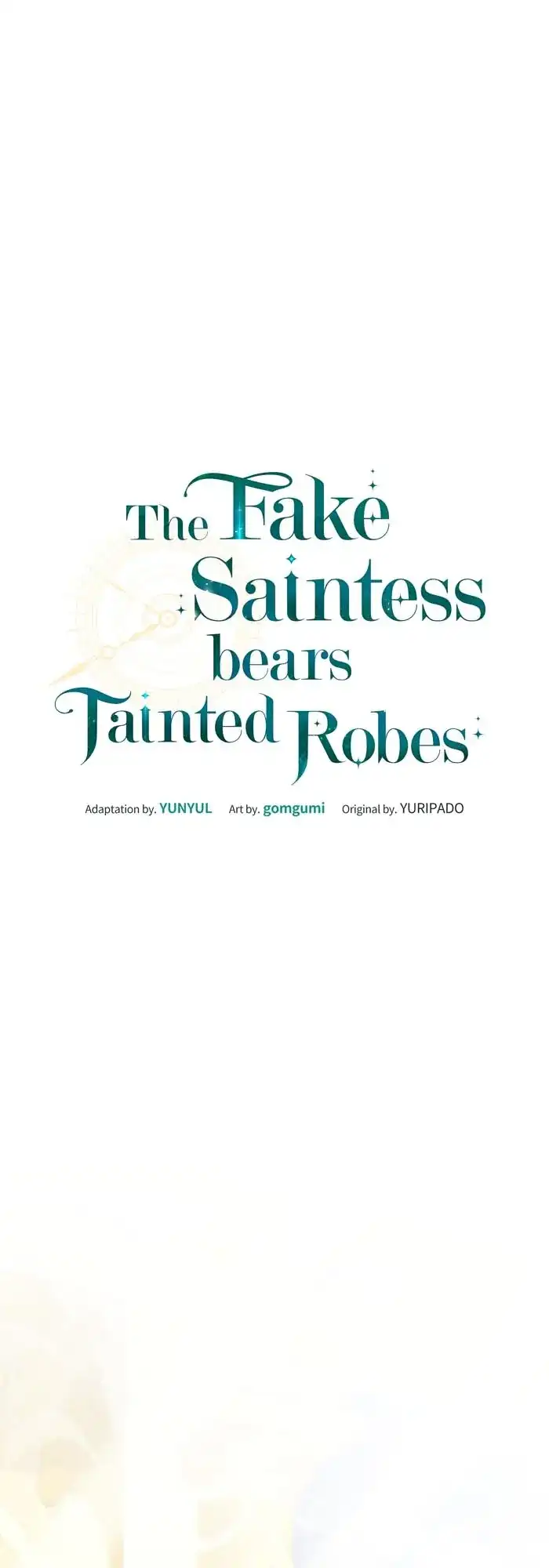 The Fake Saintess Bears Tainted Robes - Chapter 3