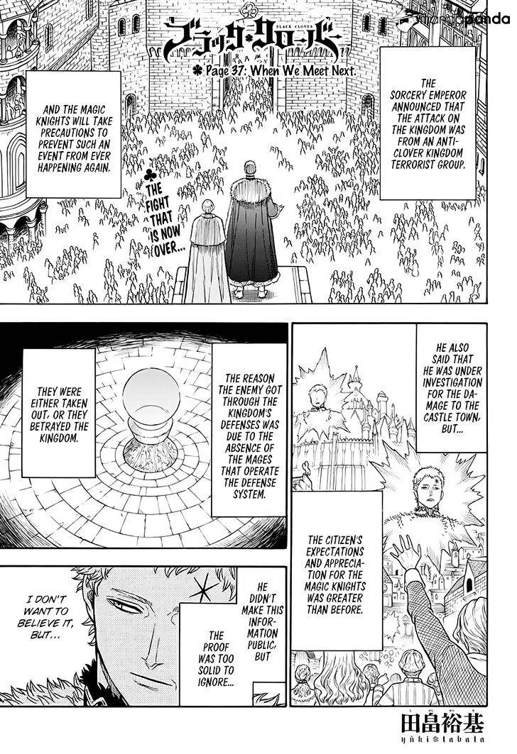 Black Clover - Chapter 37