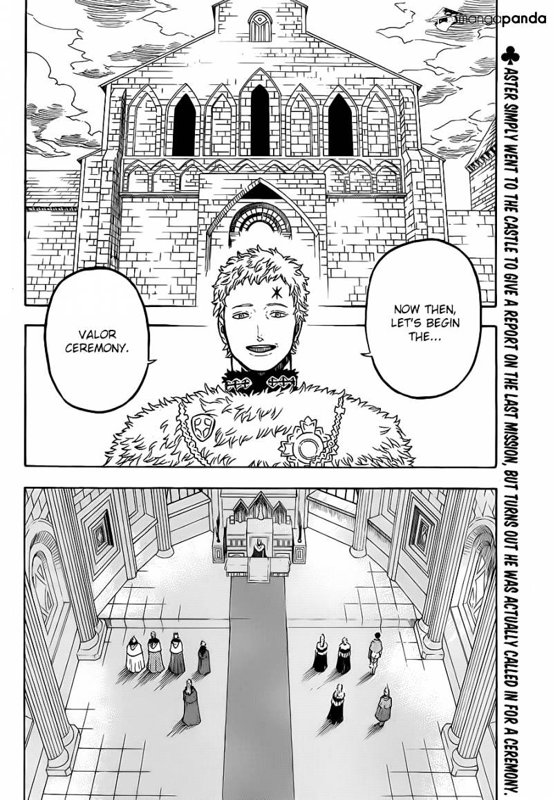 Black Clover - Chapter 23 : Valour Ceremony