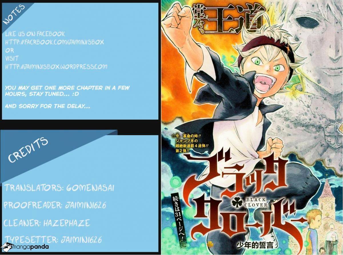 Black Clover - Chapter 7 : Beast