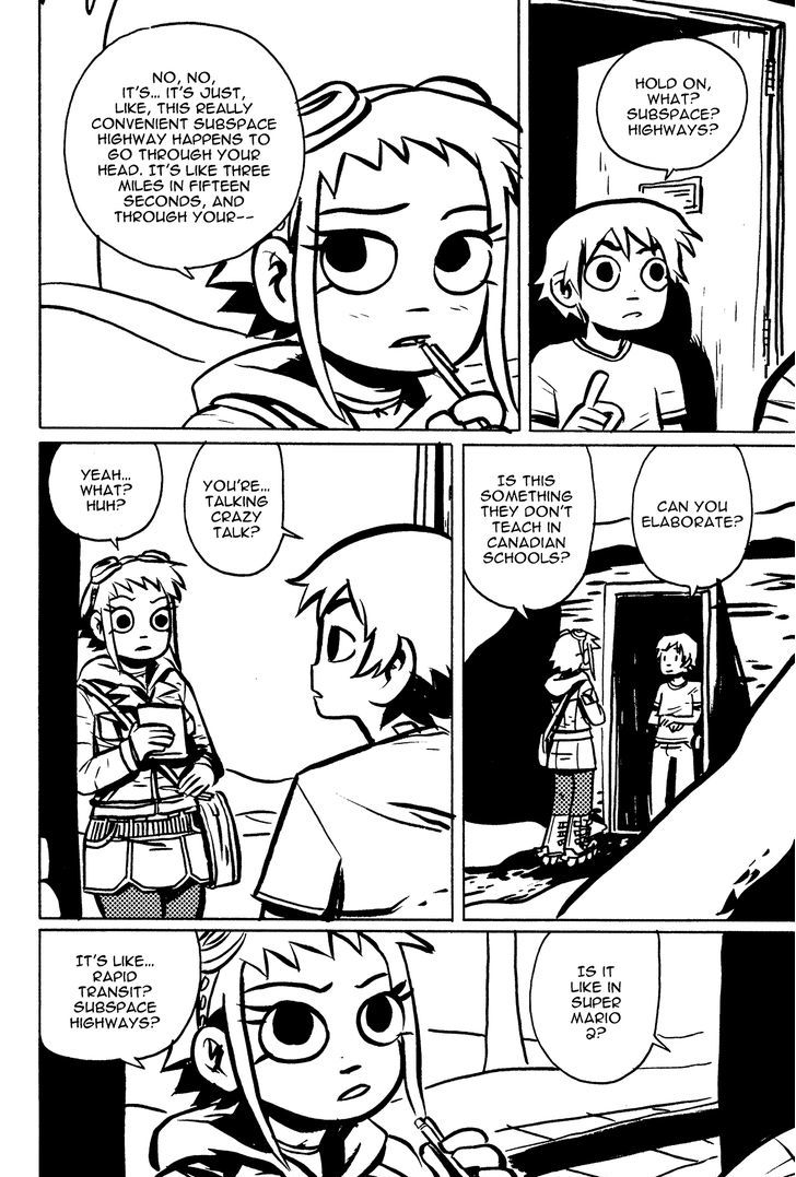 Scott Pilgrim - Vol.1 Chapter 4 : Ramona Come Closer