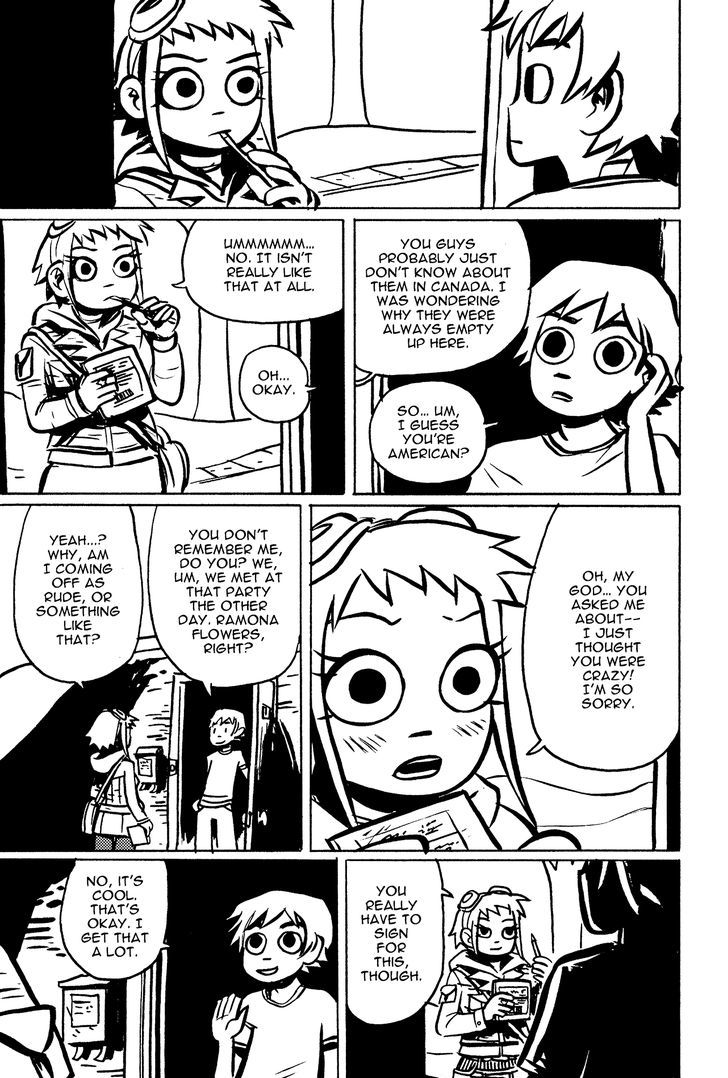 Scott Pilgrim - Vol.1 Chapter 4 : Ramona Come Closer