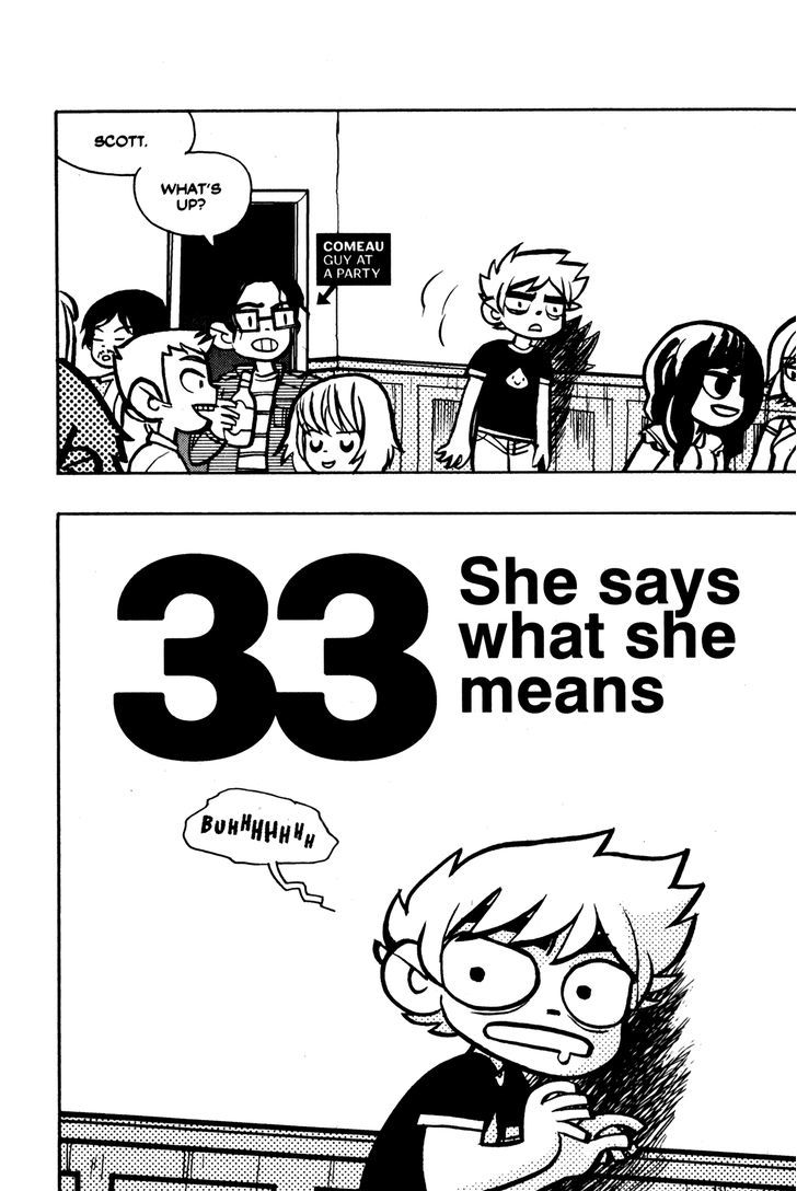 Scott Pilgrim - Vol.6 Chapter 33 : She Says What She Means