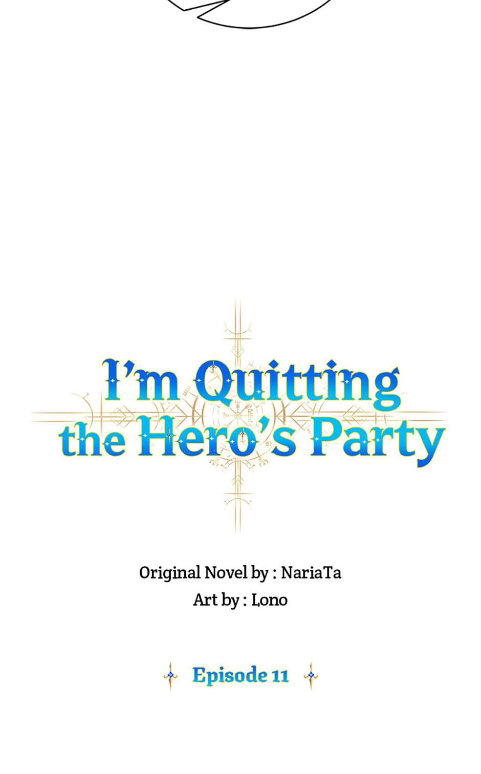 I'm Quitting The Hero's Party - Chapter 11