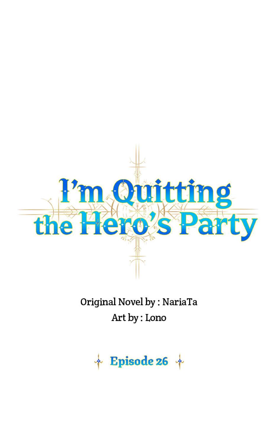 I'm Quitting The Hero's Party - Chapter 26