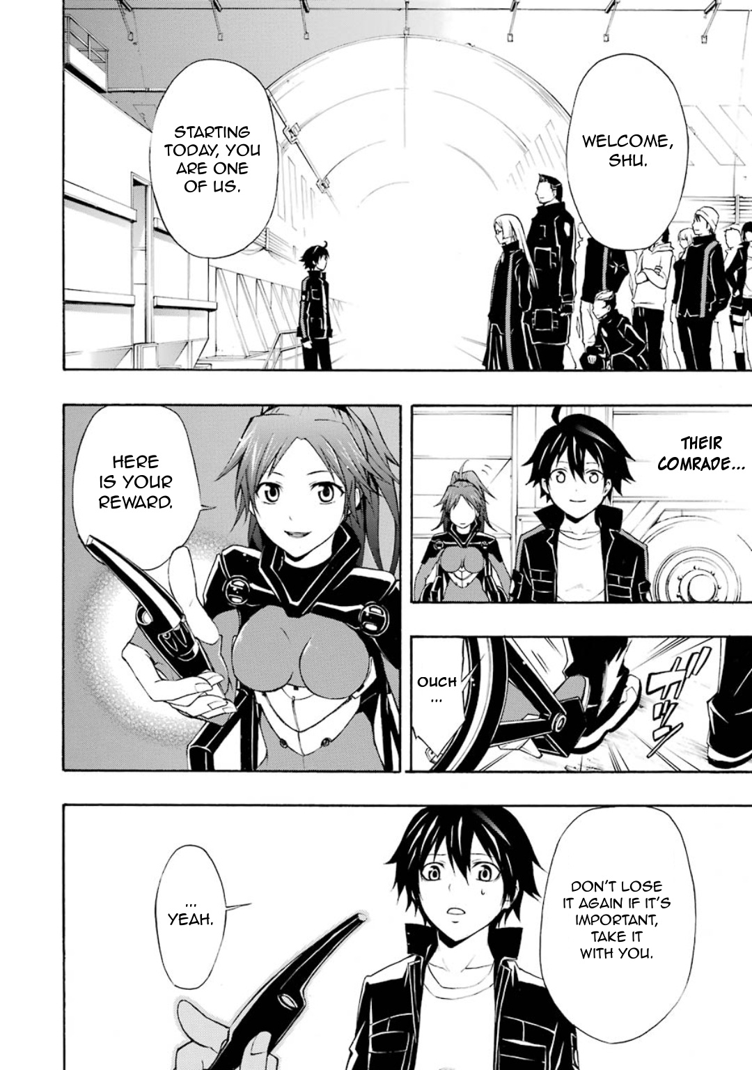 Guilty Crown - Vol.3 Chapter 11: Cage - Leukocytes