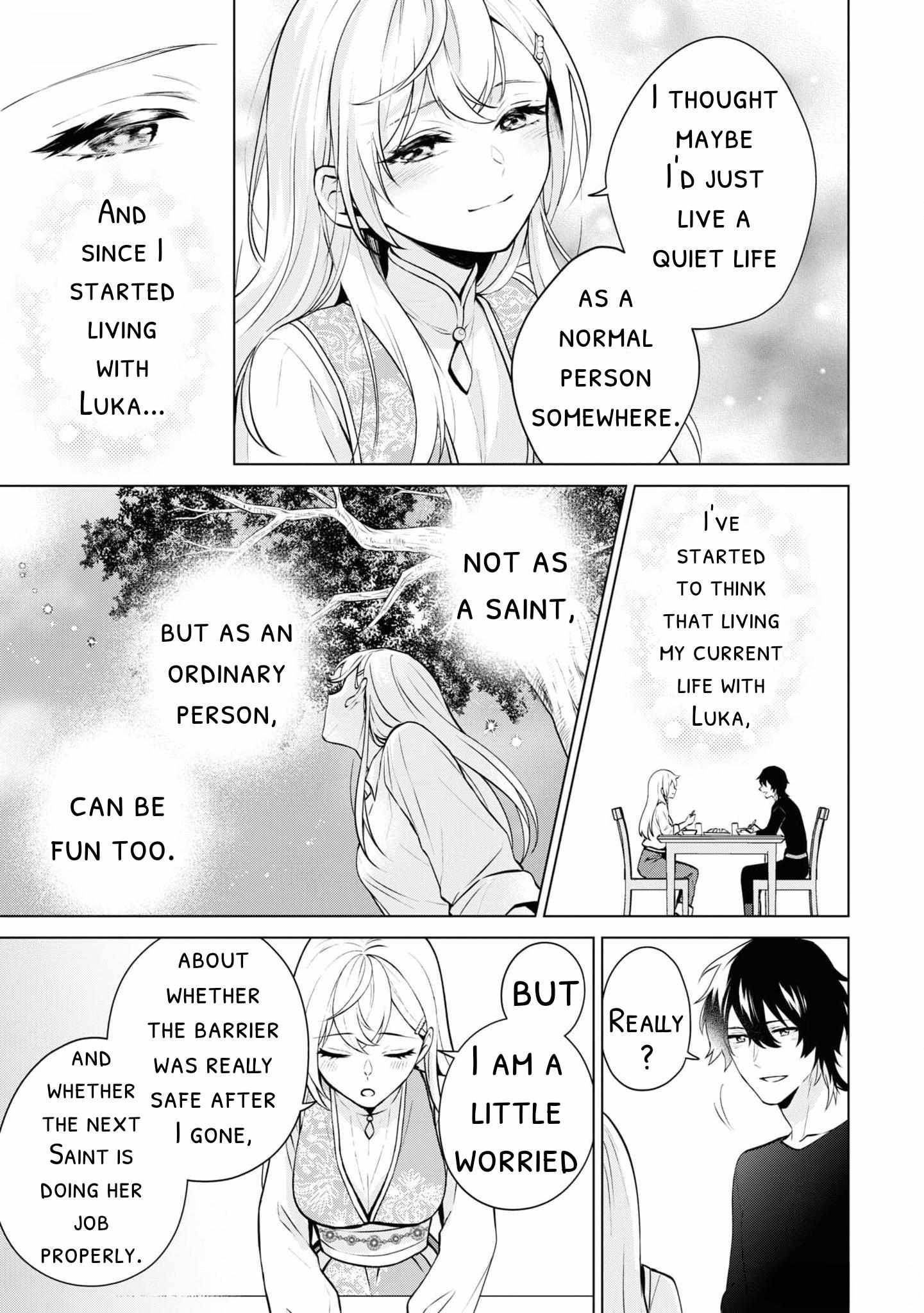 Seishin Seijo: Konyaku Hakisareta Tsuihou Seijo Desu Ga, Ookami Ouji No Noroi Wo Toite Dekiaisaretemasu - Chapter 9