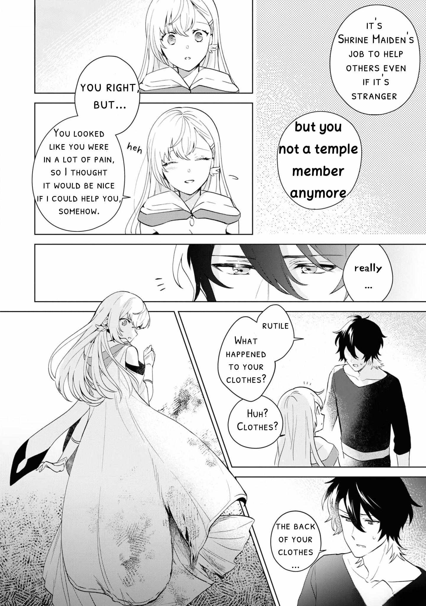 Seishin Seijo: Konyaku Hakisareta Tsuihou Seijo Desu Ga, Ookami Ouji No Noroi Wo Toite Dekiaisaretemasu - Chapter 2