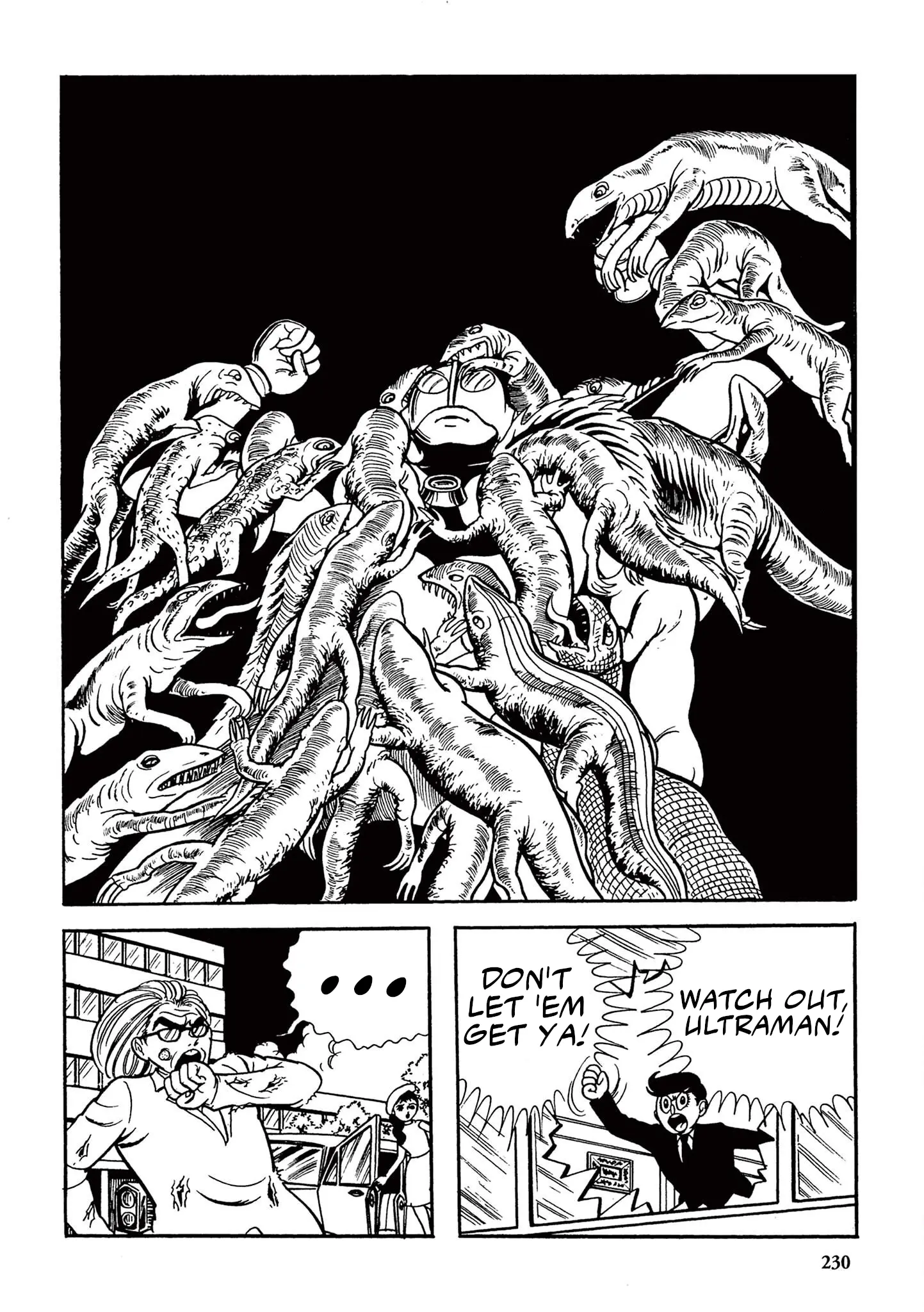 Kazuo Umezu's "Ultraman" - Vol.1 Chapter 15: The Mysterious Dinosaur Base (5)