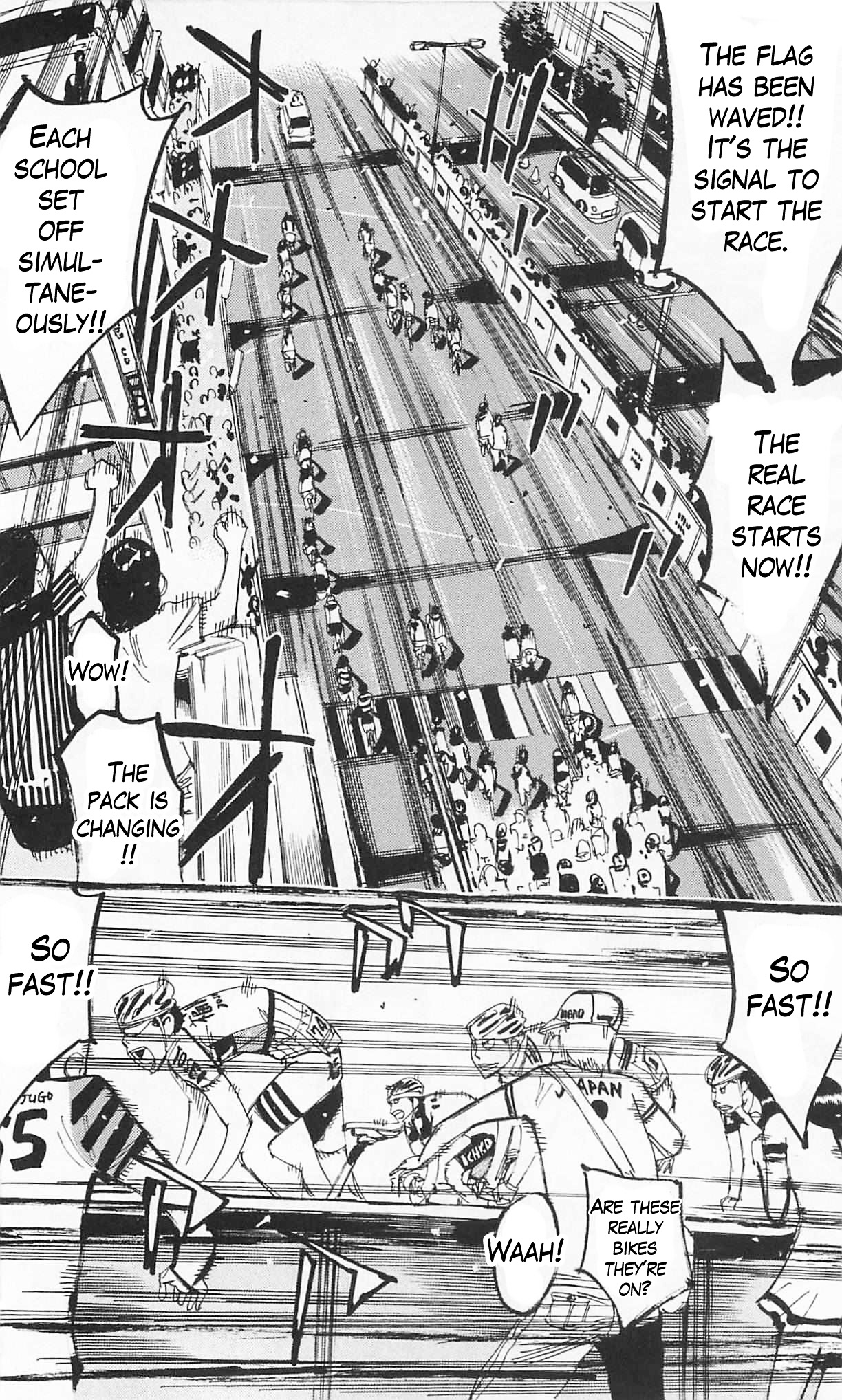 Yowamushi Pedal - Vol.35 Chapter 302 : Starting Flag