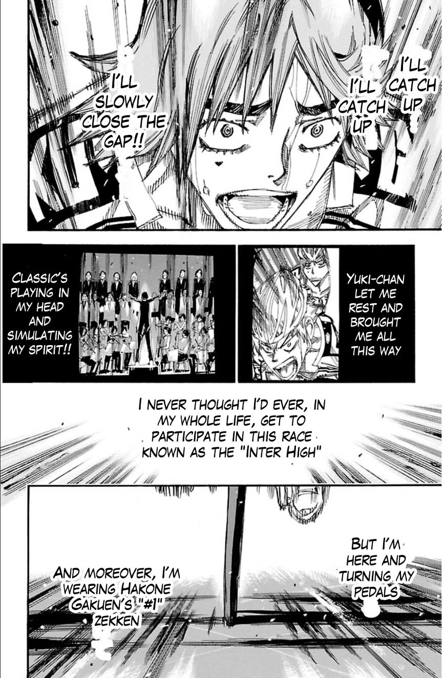 Yowamushi Pedal - Chapter 345 : Ashikiba Takuto