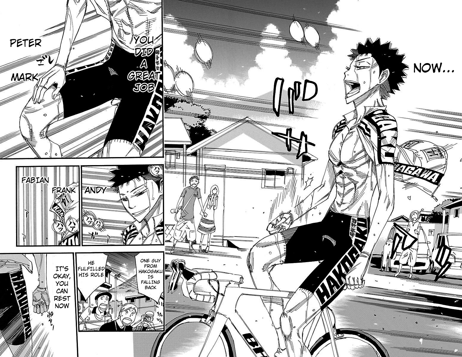 Yowamushi Pedal - Vol.54 Chapter 464: Distance