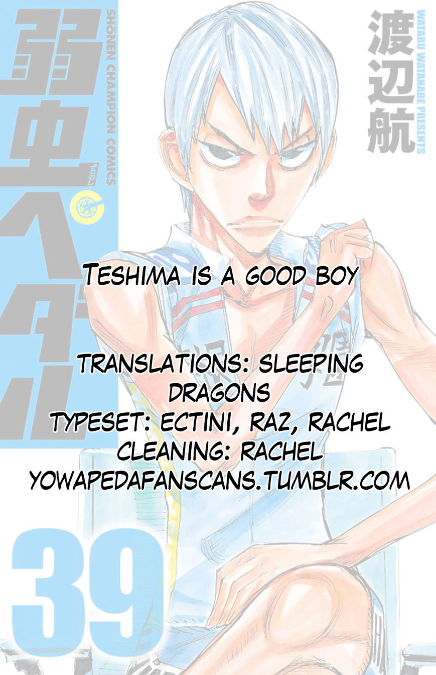 Yowamushi Pedal - Chapter 331 : Looking Up At The Sky