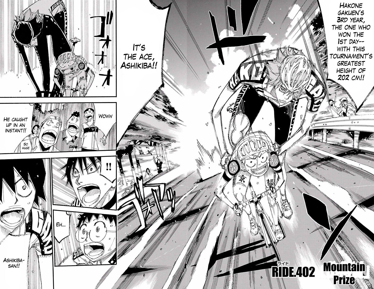 Yowamushi Pedal - Chapter 402: Mountain Prize