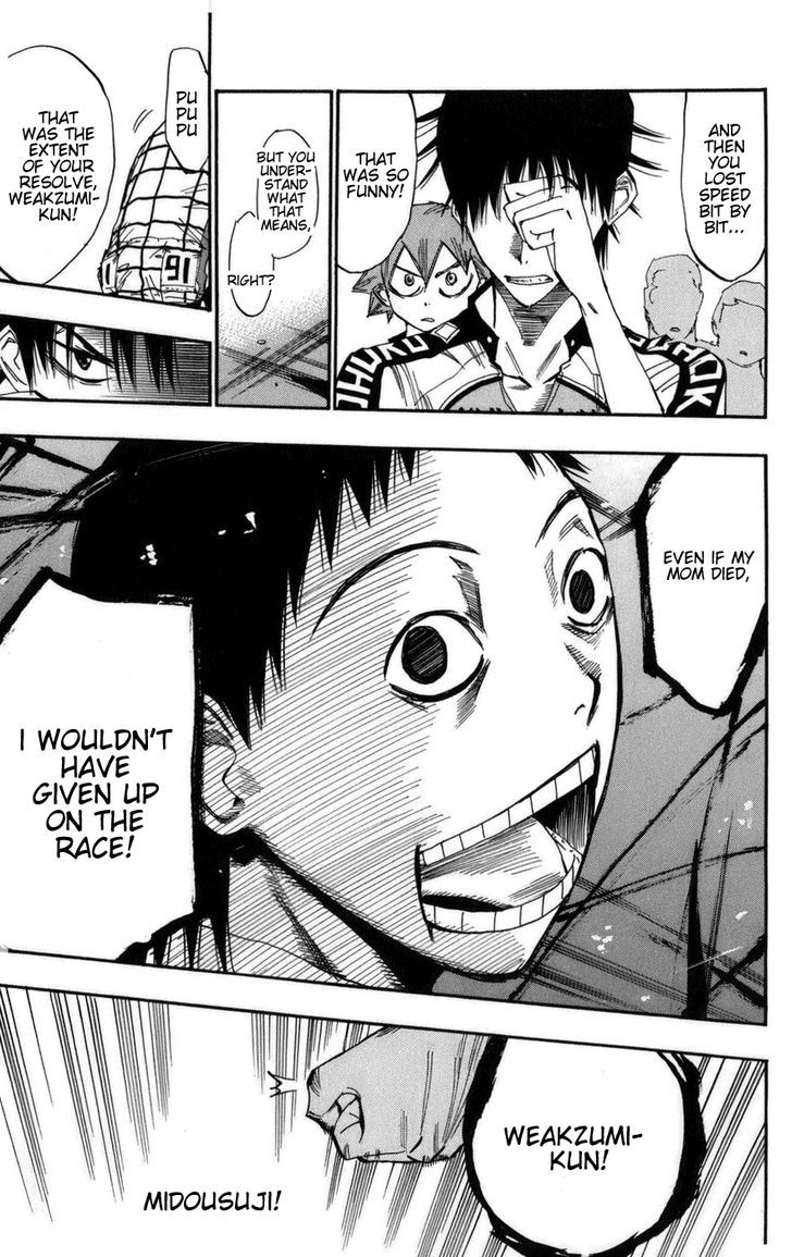 Yowamushi Pedal - Vol.9 Chapter 73 : Midousuji