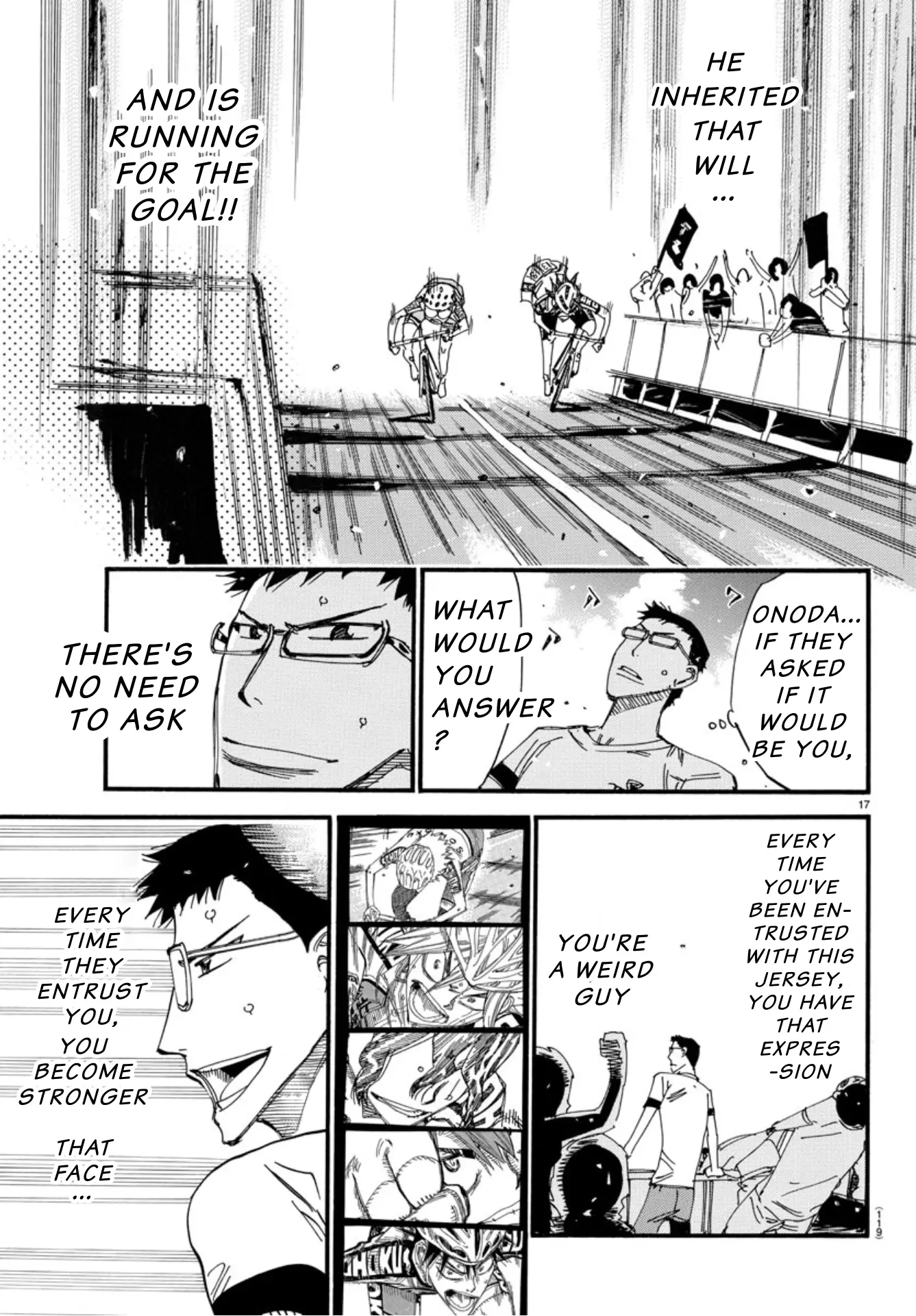 Yowamushi Pedal - Vol.63 Chapter 539: Their Last Sprint