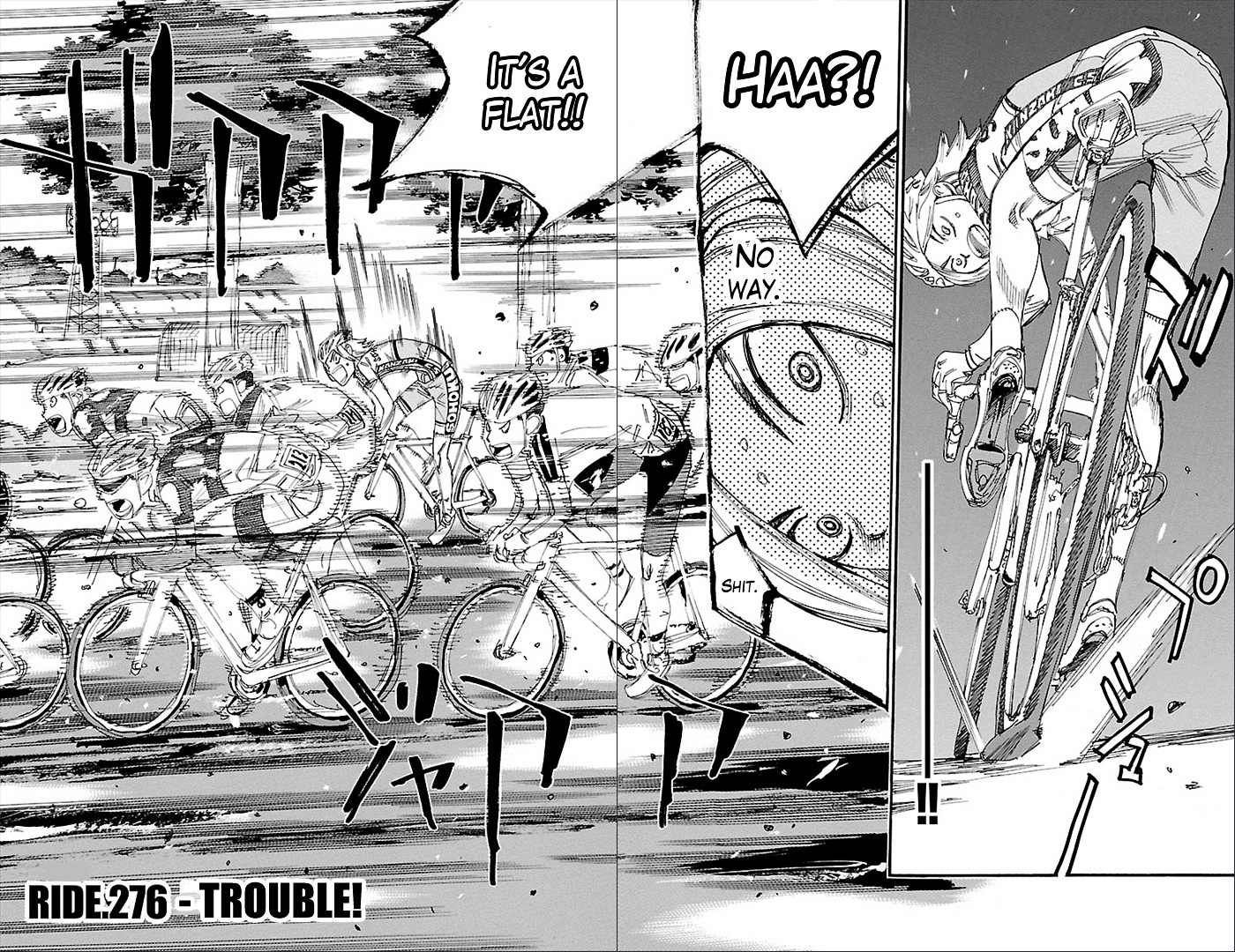 Yowamushi Pedal - Vol.32 Chapter 276 : Trouble!