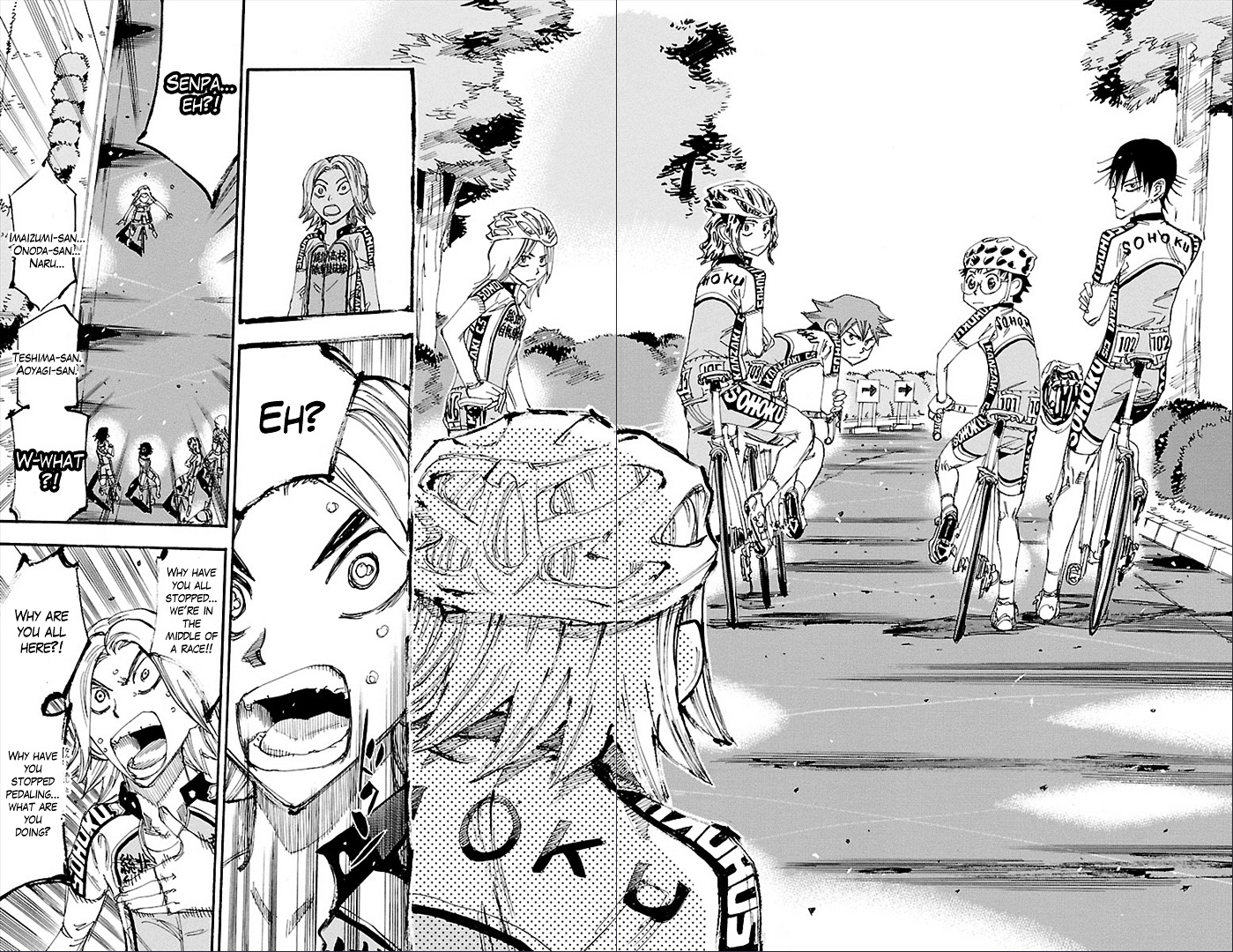 Yowamushi Pedal - Vol.32 Chapter 276 : Trouble!