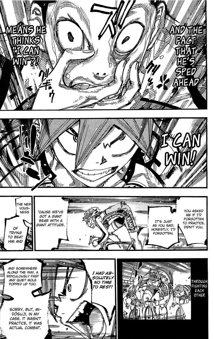 Yowamushi Pedal - Vol.30 Chapter 253 : Shaving Away At Each Other