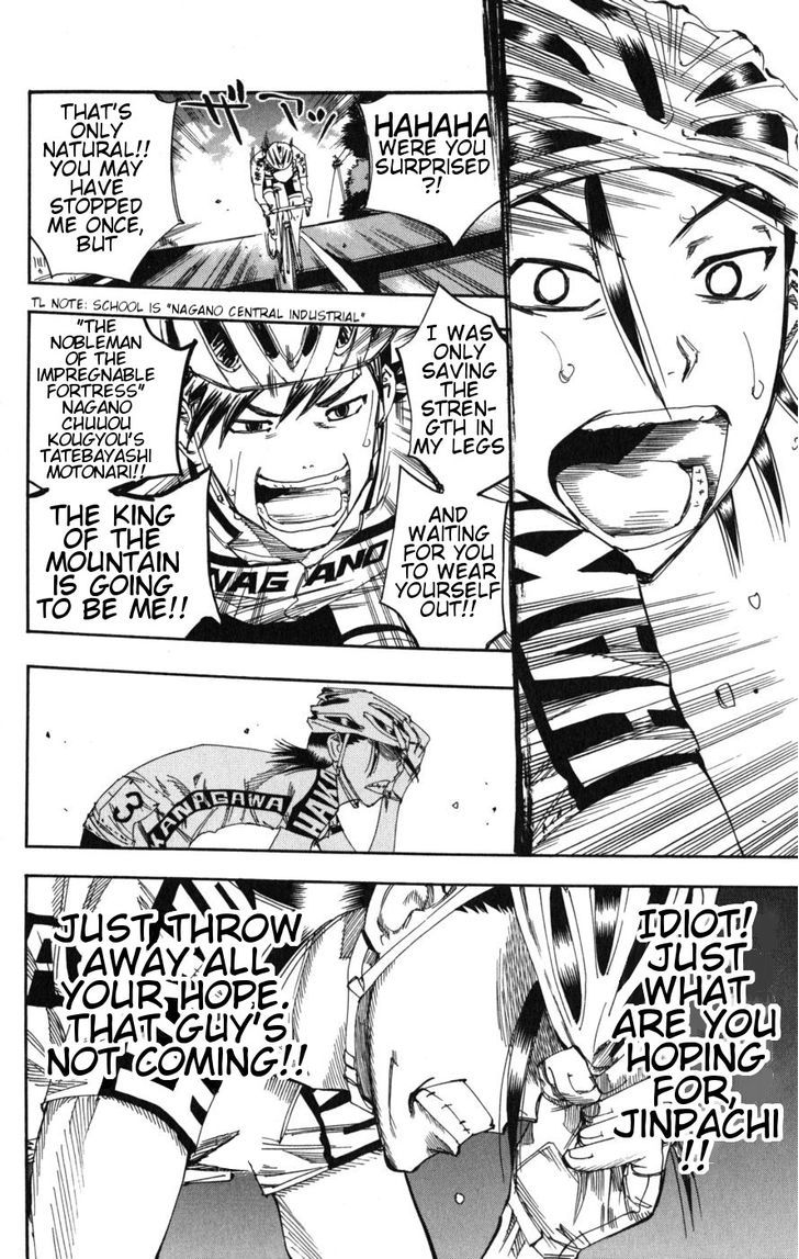 Yowamushi Pedal - Vol.12 Chapter 97 : Throw Away Hope