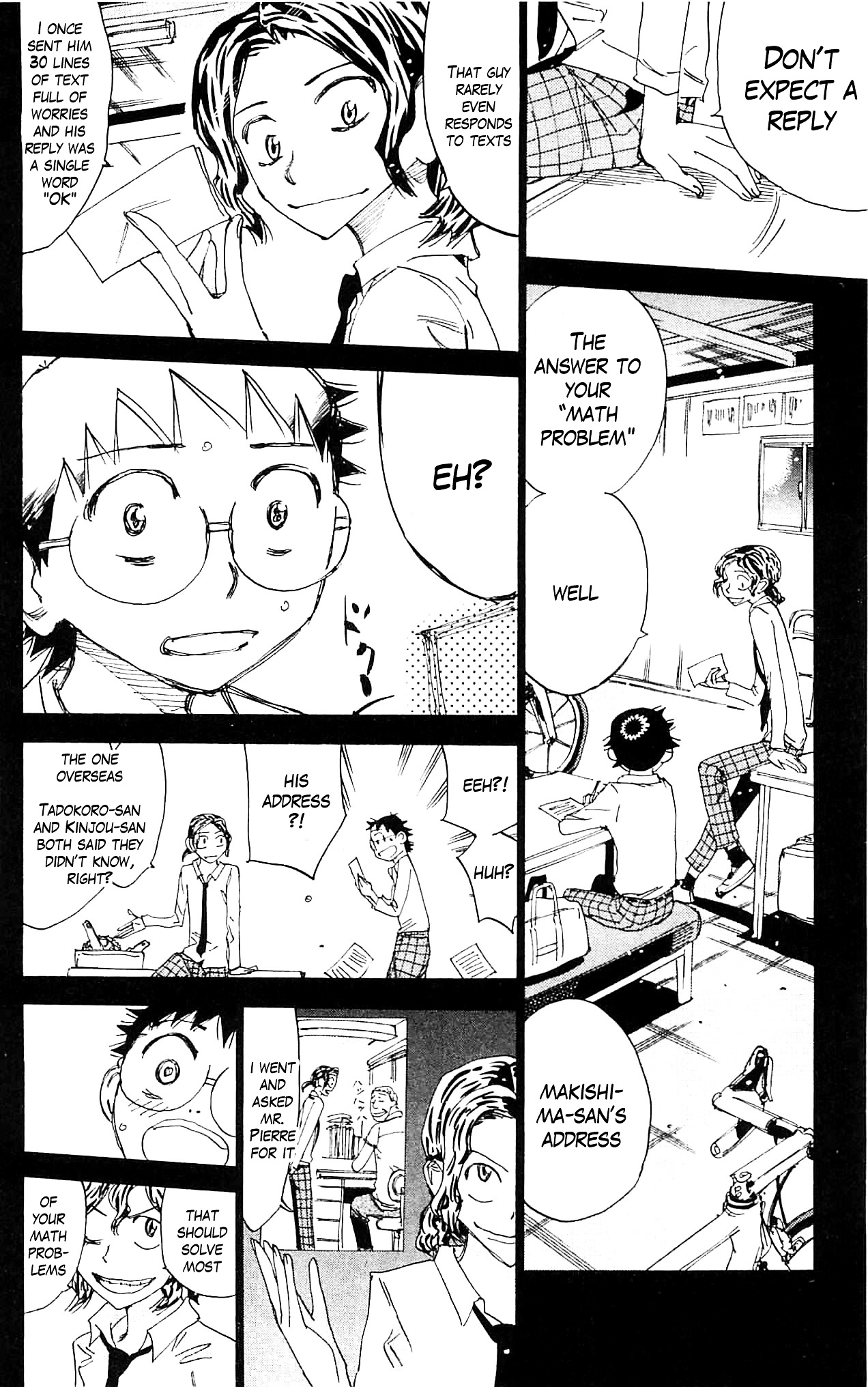 Yowamushi Pedal - Vol.38 Chapter 321 : Message