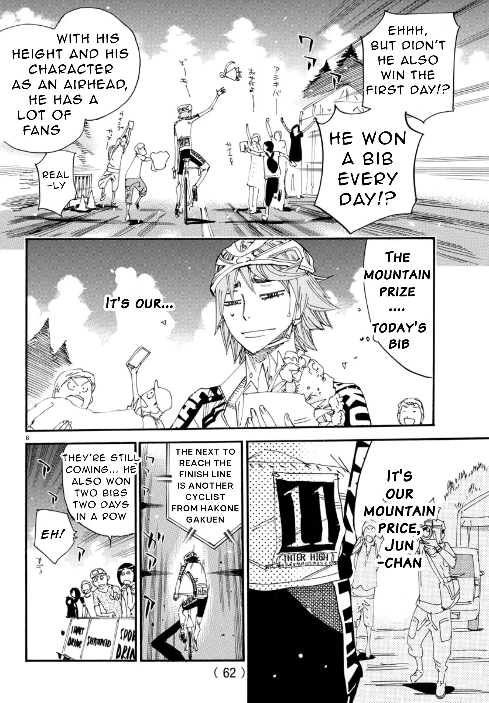 Yowamushi Pedal - Vol.63 Chapter 544: The Individual Awarding