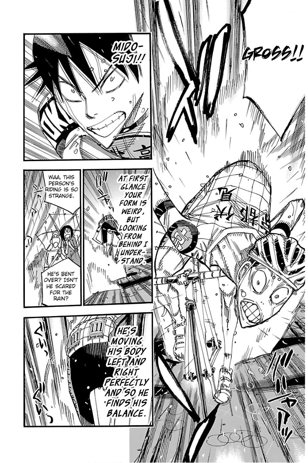 Yowamushi Pedal - Chapter 505: The Rainy Downhill