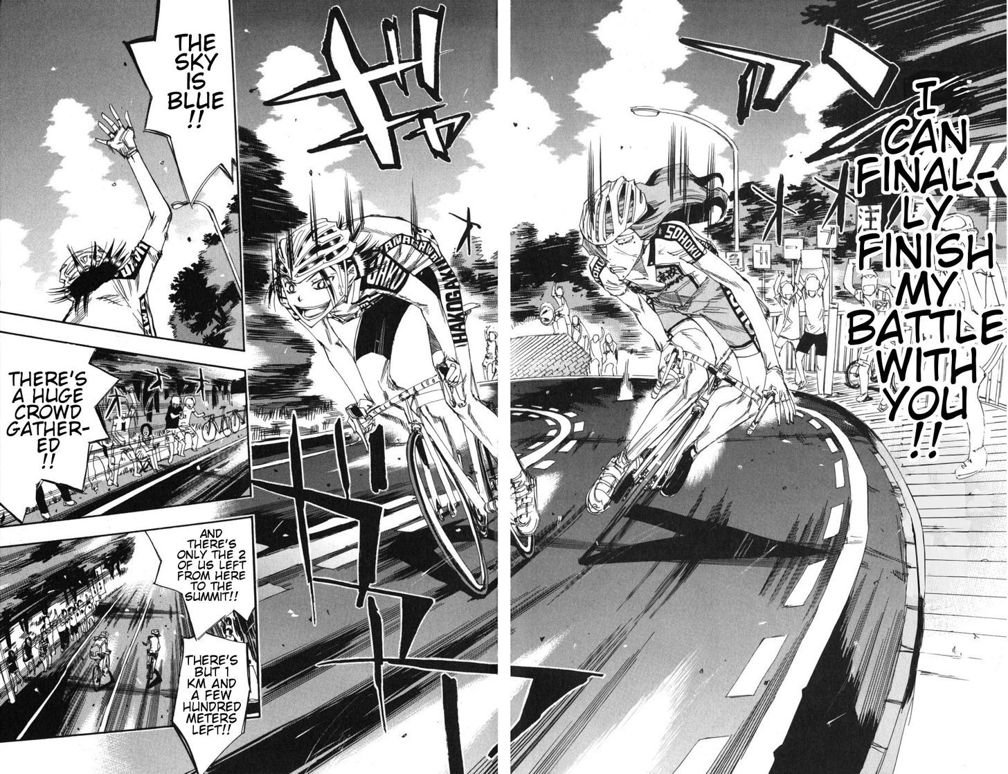 Yowamushi Pedal - Vol.12 Chapter 98 : Climax