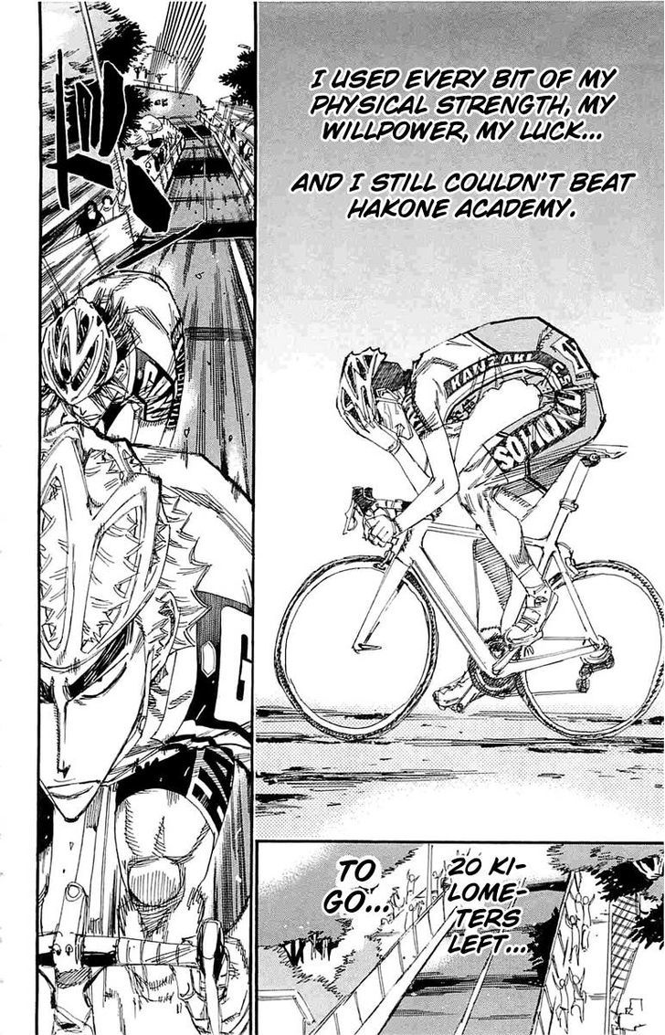 Yowamushi Pedal - Vol.22 Chapter 189 : The End Of The Ace