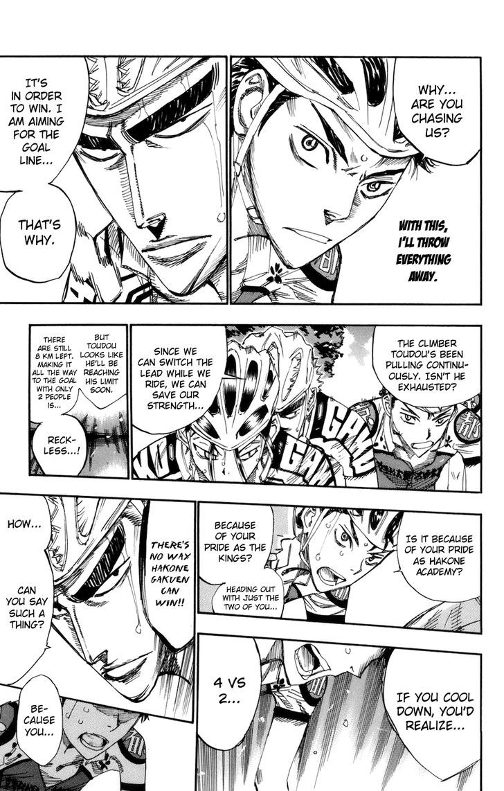 Yowamushi Pedal - Vol.16 Chapter 136 : The Last Of The Kings